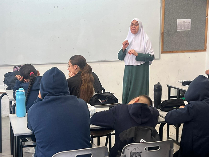 اسبوع التسامح في مدرسة الرازي الاعدادية- جلحولية